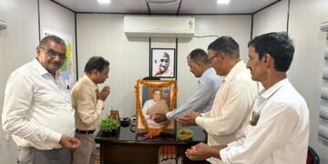 जिला कांग्रेस कमेटी देहात द्वारा राजीव गांधी बलिदान दिवस श्रद्धापूर्वक मनाया गया