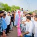 “चिकित्सा मंत्री के विवादित बयान पर बवाल, प्रदर्शनकारियों ने फिनाइल से ‘जबान साफ’ कर जलाया पुतला”