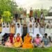 जवाहर पार्क में गूंजा योग का स्वर बच्चों से लेकर वरिष्ठ नागरिकों तक ने किया सामूहिक योगाभ्यास, दिया “योगा फॉर हेल्दी एजिंग” का संदेश