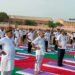 डॉ. करणी सिंह स्टेडियम में हुआ अंतर्राष्ट्रीय योग दिवस का भव्य आयोजन