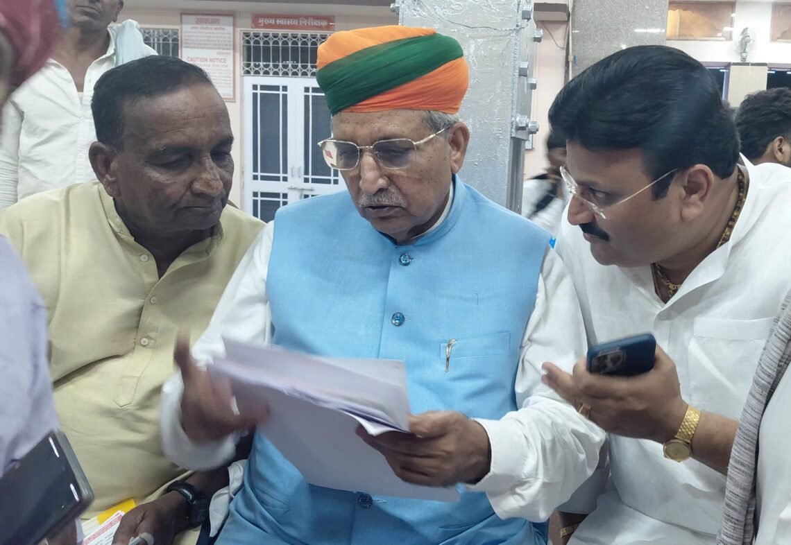 रानीबाजार औद्योगिक क्षेत्र के विकास को लेकर पचीसिया सक्रिय, मेघवाल से रखीं प्रमुख मांगें