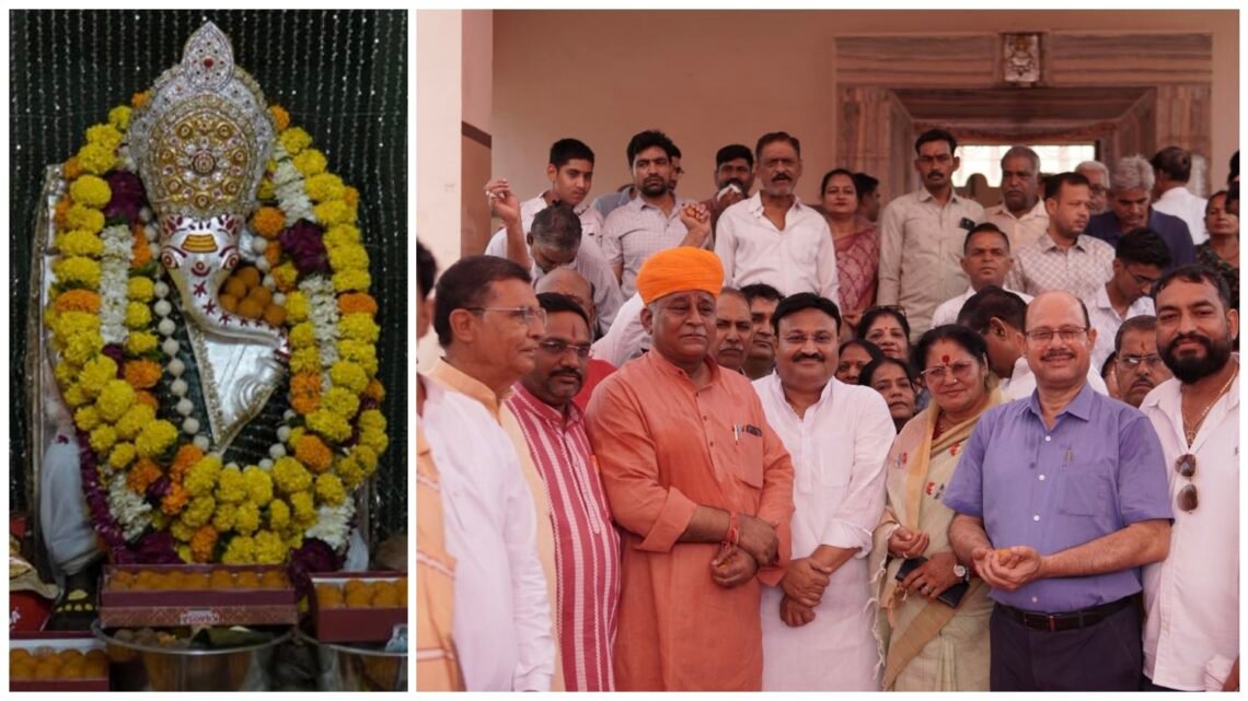केंद्र सरकार के बारह वर्ष : बड़ा गणेश मंदिर और करणी माता मंदिर सहित जिले भर के मंदिरों में हुई विशेष पूजा-अर्चना