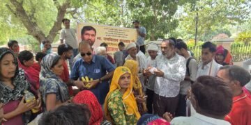 सेवाकार्यों के साथ मनाई स्व.रामविलास पासवान की जयंति