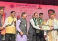 अंतरराष्ट्रीय वैश्य सम्मेलन में निर्विकल्प फाउंडेशन के सम्मानित सदस्य विनोद बाफना का सम्मान