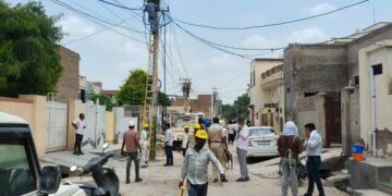 बिजली चोरी रोकने के लिए बीकेईएसएल ने भुट्टो का बास में कार्रवाई की बदले 25 मीटर और बिछाई आर्मर्ड केबल