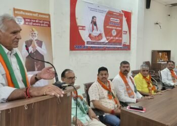 भारतीय जनता पार्टी देहात जिला कार्यशाला में समरसता संकल्प अभियान को लेकर हुआ मंथन
