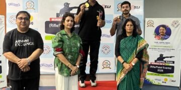 बीकानेर के रवि व्यास पारीक का राष्ट्रीय शूटिंग में डबल गोल्ड, जसपाल राणा मेमोरियल चैंपियनशिप में लगातार दूसरा स्वर्ण पदक जीता
