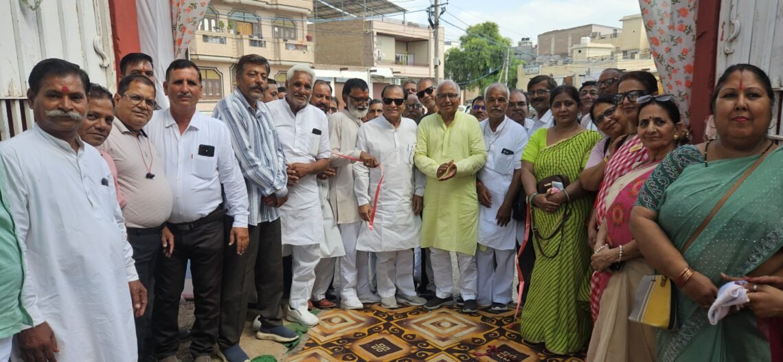 पुष्करणा मेले का हुआ आगाज,शैक्षणिक संस्थाएं हुई सम्मानित