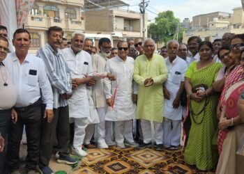 पुष्करणा मेले का हुआ आगाज,शैक्षणिक संस्थाएं हुई सम्मानित