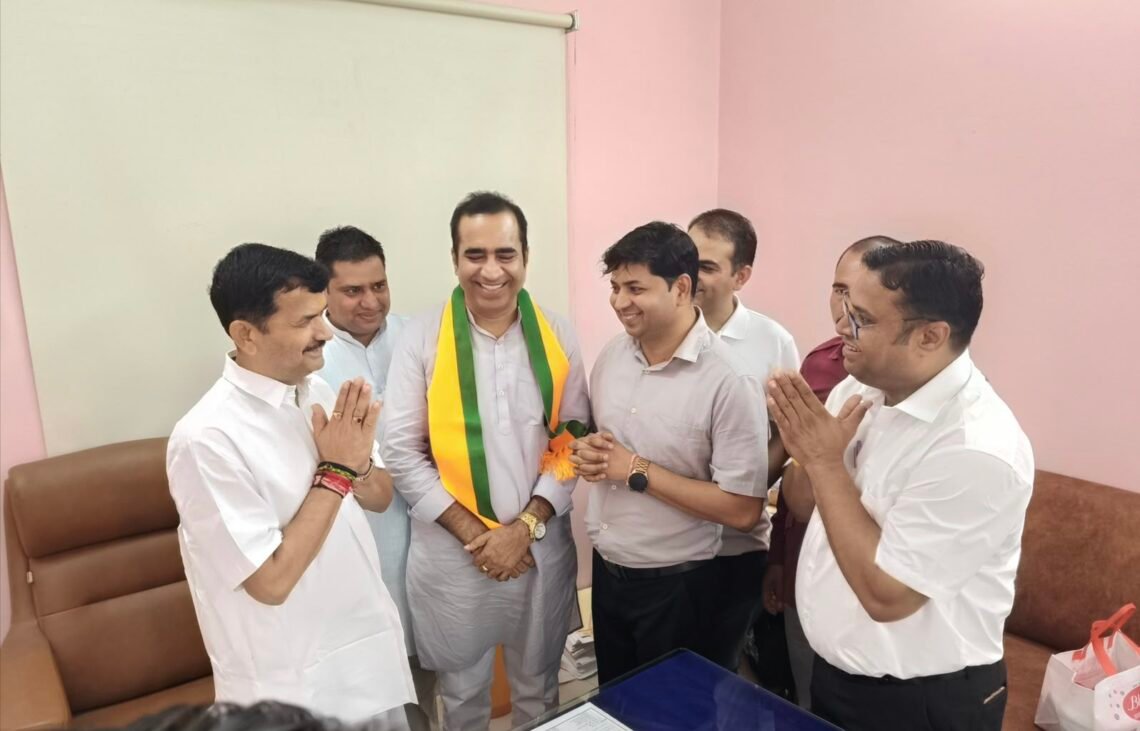 भाजपा चिकित्सा प्रकोष्ठ के प्रतिनिधिमंडल ने प्रदेश महामंत्री श्रवण सिंह बगड़ी से की मुलाकात