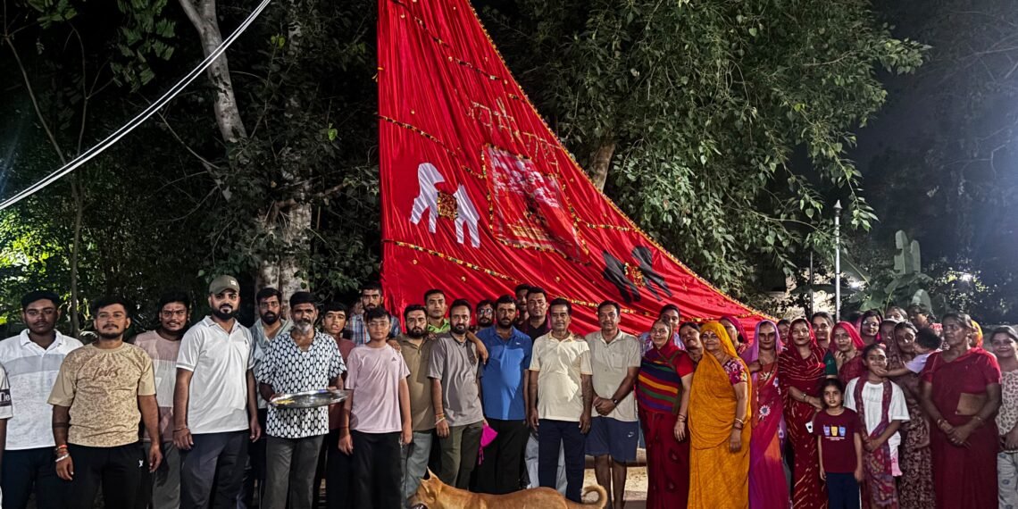 भैरूजी म्हारो भायलो फ्रेंड्स क्लब द्वारा सोमवार को ब्रह्ममुहुर्त में कोडमदेसर धाम विशाल ध्वजा होगी अर्पित