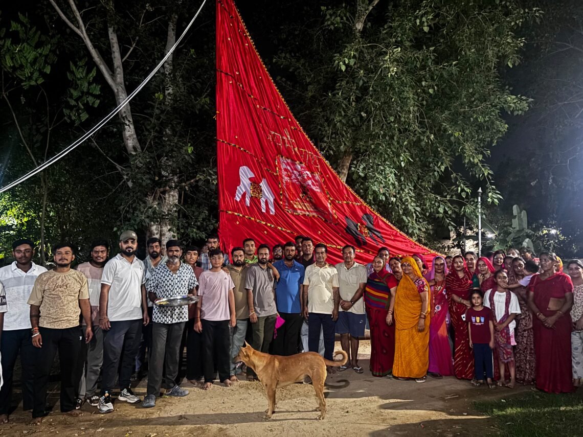 भैरूजी म्हारो भायलो फ्रेंड्स क्लब द्वारा सोमवार को ब्रह्ममुहुर्त में कोडमदेसर धाम विशाल ध्वजा होगी अर्पित