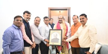 लोकसभा अध्यक्ष ओम बिरला से मिले निर्विकल्प फाउंडेशन के प्रतिनिधिमंडल ने 5वें बीकानेर गौरव अवार्ड के लिए दिया निमंत्रण