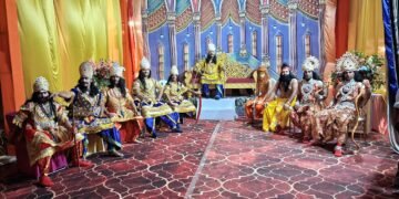 रामलीला में सजा सीता स्वयंवर का मंच, लक्ष्मण-परशुराम संवाद ने मोहा दर्शकों का मन