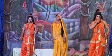 बीकानेर में रामलीला की छठी रात्रि में सीता हरण का भावपूर्ण मंचन, पंचवटी से लंका तक की लीला ने मोहा मन