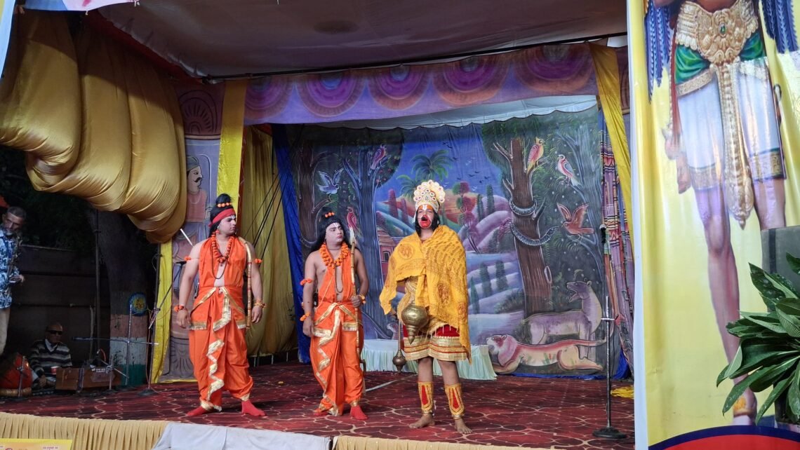 बीकानेर में रामलीला की सातवीं रात्रि में हनुमान प्रकट, राम-हनुमान मिलन और बाली-सुग्रीव युद्ध का भव्य मंचन