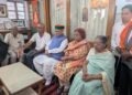 केंद्रीय मंत्री अर्जुनराम मेघवाल ने स्व. आर.के. दास गुप्ता के निवास पहुंचकर जताया शोक