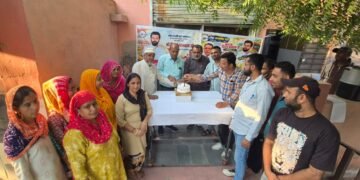 हर्षोल्लास से मनाया केन्द्रीय मंत्री चिराग पासवान का जन्मदिन